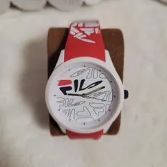 FILA ロゴパターン クォーツ腕時計