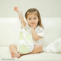 【スーパーマリオ】【ベビー】ヨッシー柄Tシャツ＆ショートパンツセット