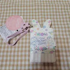 ディズニーリゾート　限定　ミスバニー　とんすけ　イースター　パスケース　定期入れ