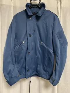 ナイロンジャケット 青 カジュアル
