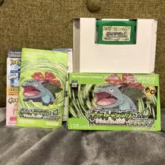 美品✮箱・取説付き ポケットモンスター リーフグリーン　GBA
