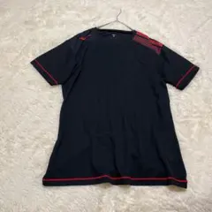 ミズノ　メッシュ素材の黒Tシャツ 2XL ジョギング　運動　涼しい　快適