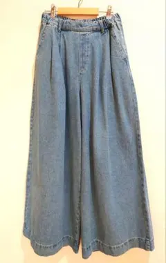 タックワイドデニムパンツ　StudioCLIP