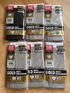 B.V.D. ゴールド メンズ アンダーウェア LLサイズ 6枚セット