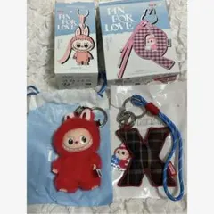 LABUBU ラブブ イニシャル 『X』 PIN FOR LOVE