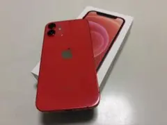iphone12 mini 256G レッド バッテリー交換済み