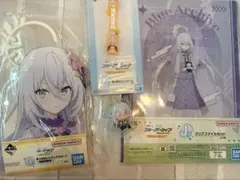 一番くじ　ブルーアーカイブ　アズサ　B賞　ボード　F賞　ちょこのっこ　J賞　K賞