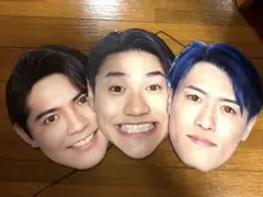 GENERATIONS 片寄涼太　小森隼　中務裕太　お面3枚セット