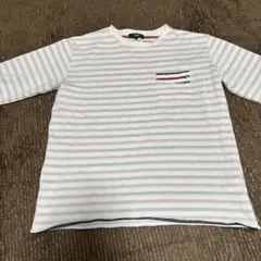 BEAMS HEART ストライプ 長袖カットソー L