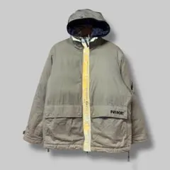 00s NIKE ナイキ 中綿ダウンジャケット リフレクター テック系 Y2Kのサムネイル
