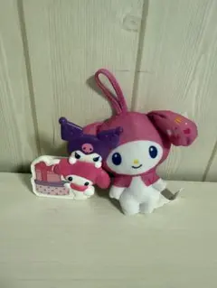 マイメロ　My Melody ぬいぐるみとギフトボックス
