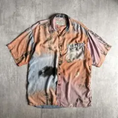 90s Ralph Lauren ペイズリー柄 総柄 半袖 ボタンダウンシャツ - メルカリ