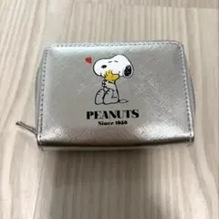 PEANUTS スヌーピー シルバーカードケース