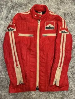Marlboro YAMAHA レーシングジャケット レッド Mサイズ Marlboro YAMAHA レーシングジャケット レッド Mサイズ - メルカリ