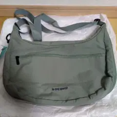 le coq sportif ショルダーバッグ カーキ