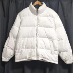 【FIRST DOWN】ファーストダウン ダウンジャケット LL ホワイト 白