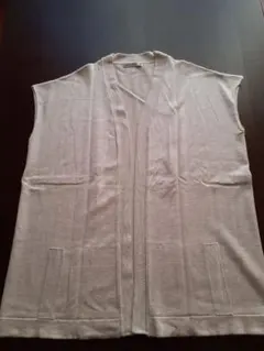 ZARA :KNIT ベージュカーディガン