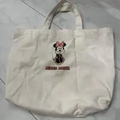ミニーマウス アイボリー トートバッグ