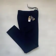 定価23100円　コムサメン　イージースラックスパンツ　サイズL　紺　ネイビー