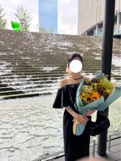 LILY BROWN オフショルドレス