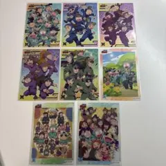 忍たま乱太郎 クリアカードコレクション 学年別 集合 8枚セット