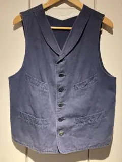 b*o様 MANIFATTURA CECCARELLI ネイビー　ベスト　イタリのサムネイル