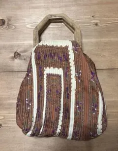 Casselini キャセリーニ　ハンドバッグ　プリーツ