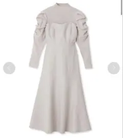 snidel ツイードドッキングニットワンピース