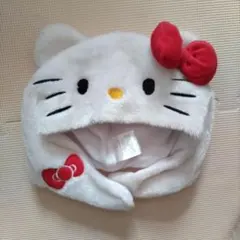 ハローキティ 耳付き帽子