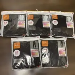 【新品】UNIQLO極暖５枚セット☆メンズM
