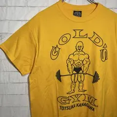 USA製 タグ付き未使用GOLD'S GYM 戸塚神奈川 Tシャツ L イエローのサムネイル