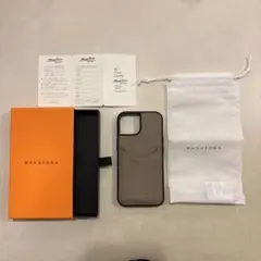HANATORA iPhone15ケース グレージュ　カードポケット