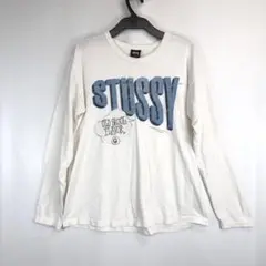 Stussy サーマル ロングスリーブ Tシャツ L クリーム ホワイ - メルカリ