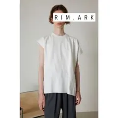定価1.4万円【RIM.ARK】アシンメトリー ニットトップス ホワイトのサムネイル