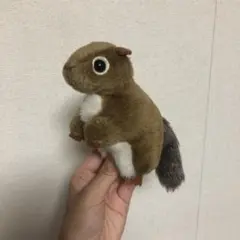 やまね工房　ぬいぐるみ　ニホンリスの子