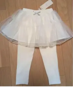 【petit main】チュールスカート付レギンス100センチ【美品✨️】