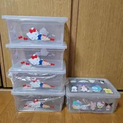 サンリオ♡キティ フタ付き収納ケース S、M 2点セット Amazon.co.jp: サンリオ(SANRIO) サンリオ フタ付き収納ケースL ハロー