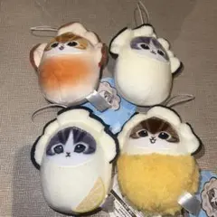 mofusand カキにゃん ぷにゃぷにゃマスコット 全4種コンプリートセット