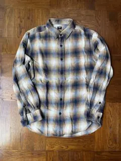 ユニクロ ネルシャツ uniqlo オンブレチェック