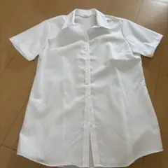 洋服の青山 nline Precious Nライン 半袖シャツ ホワイト 13号のサムネイル
