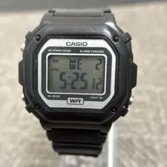 稼働　CASIO デジタル腕時計 ブラック　メンズ　F-108WHC