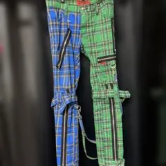 【値下げ】TRIPP NYC ボンテージパンツ チェック柄 26インチのサムネイル