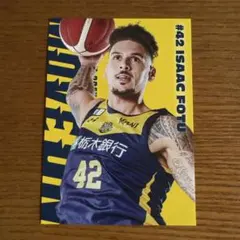 アイザック・フォトゥ 選手 カード 宇都宮ブレックス