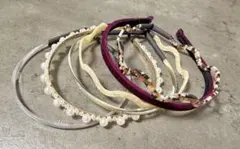 新品未使用品　ヘアアクセサリー　カチューシャまとめ売り