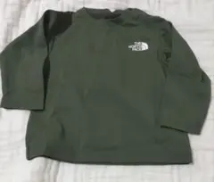 未使用　THE NORTH FACE 長袖Tシャツ オリーブグリーン　90cm