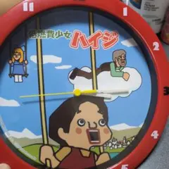 低燃費少女ハイジ　壁掛け時計