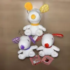 スヌーピー推しカラーぬいぐるみセット