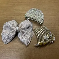 ヘアアクセサリー3点セット