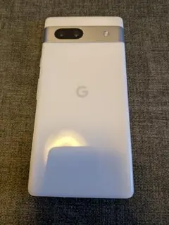 【美品】Google Pixel 7a Snow 本体 エアージャケット付