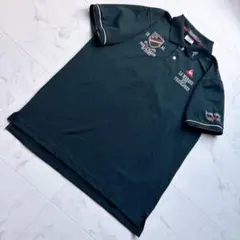 美品✨le coq sportif ルコック ポロシャツ ゴルフ ブラック 黒